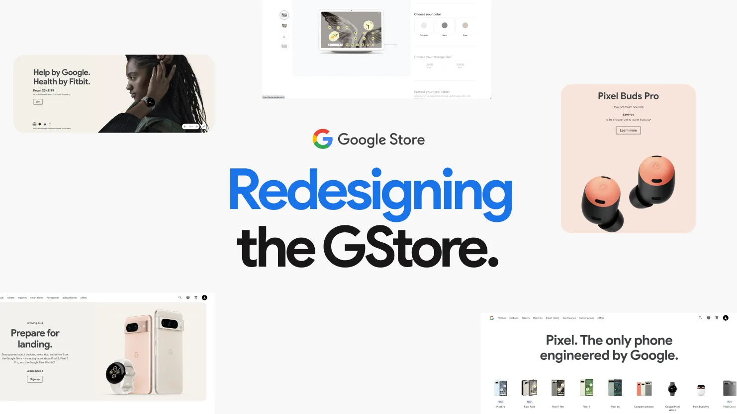 Redesigning the Google Store