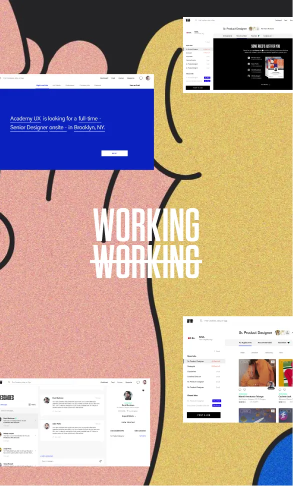 Working Not Working project